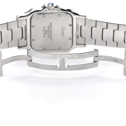 Cartier Stainless Steel 29mm Santos De Galbee Quartz Watch 5 of 6