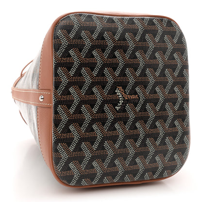 Goyard Goyardine Petit Flot Bucket Bag PM Black Gold 4 of 9