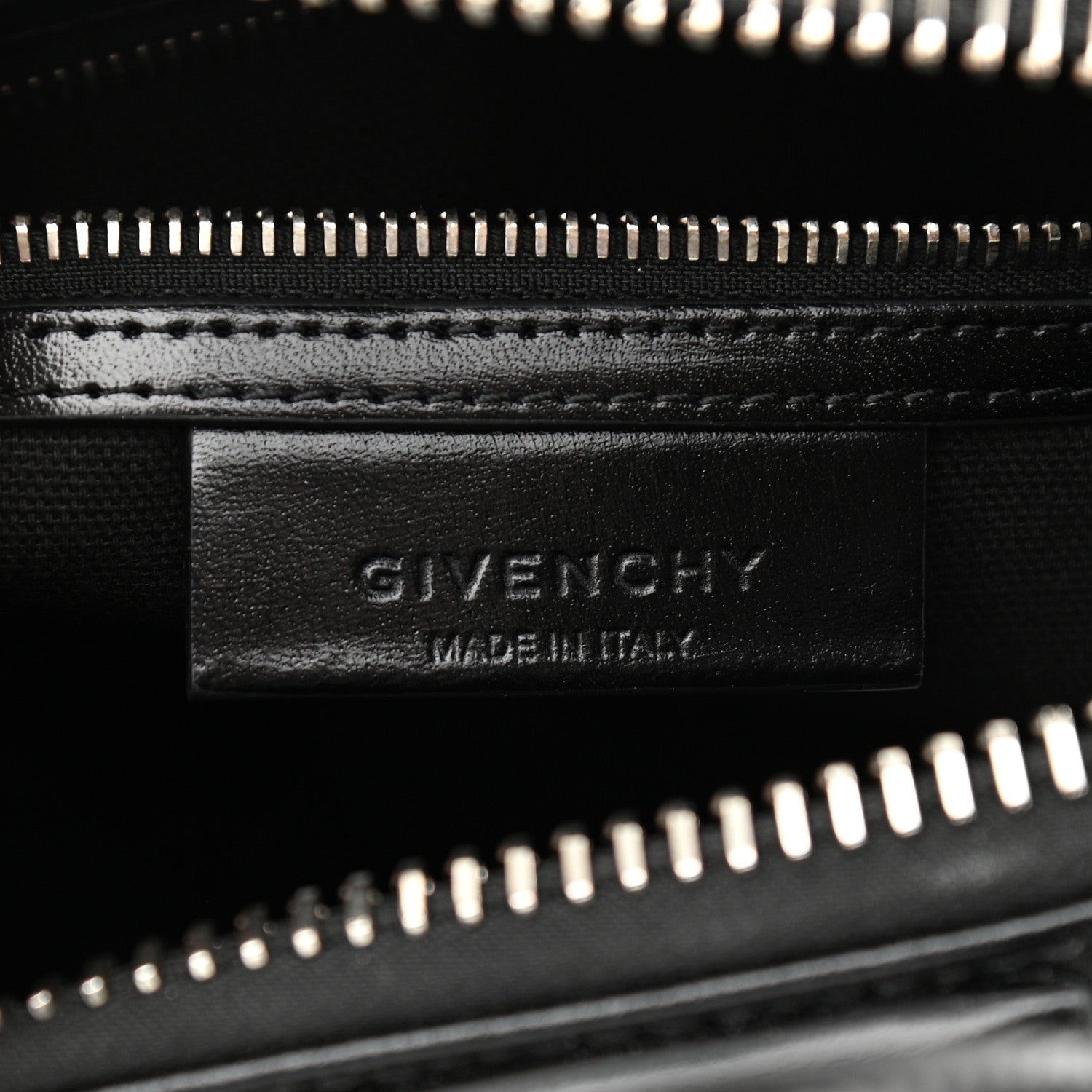 Givenchy Shiny Lord Calfskin Mini Antigona Black 6 of 10