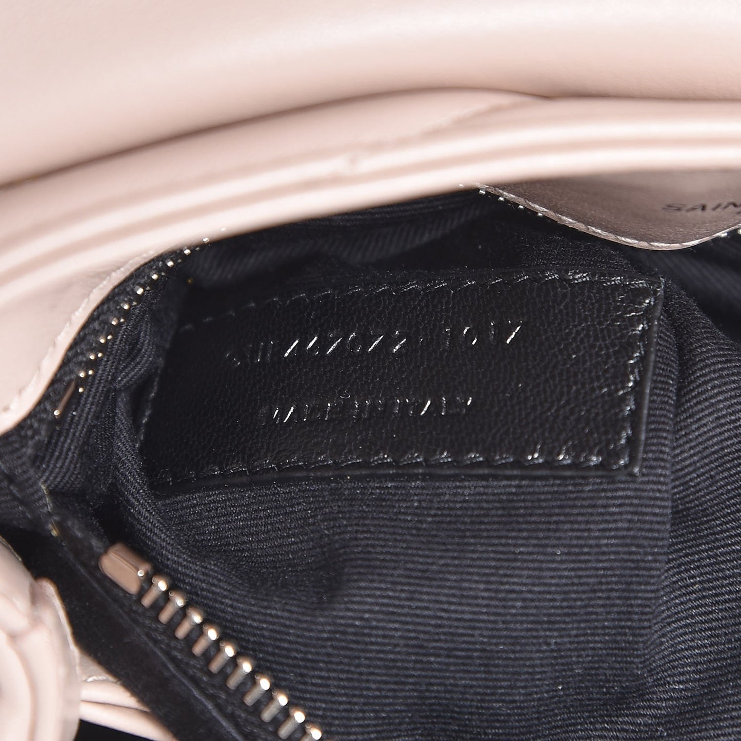 Calfskin Y Quilted Monogram Toy Loulou Chain Satchel Nude Powder
