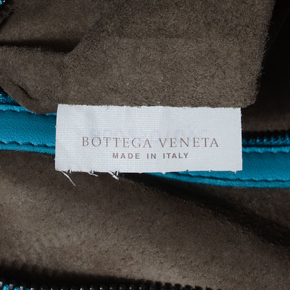 Bottega Veneta Nappa Intrecciato Large Veneta Hobo Turquoise 7 of 9