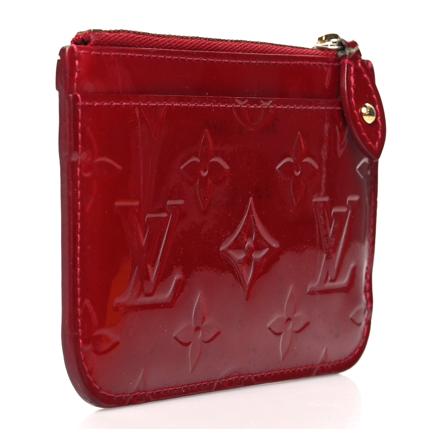 Louis Vuitton Vernis Key Pouch Pomme D'Amour 3 of 15