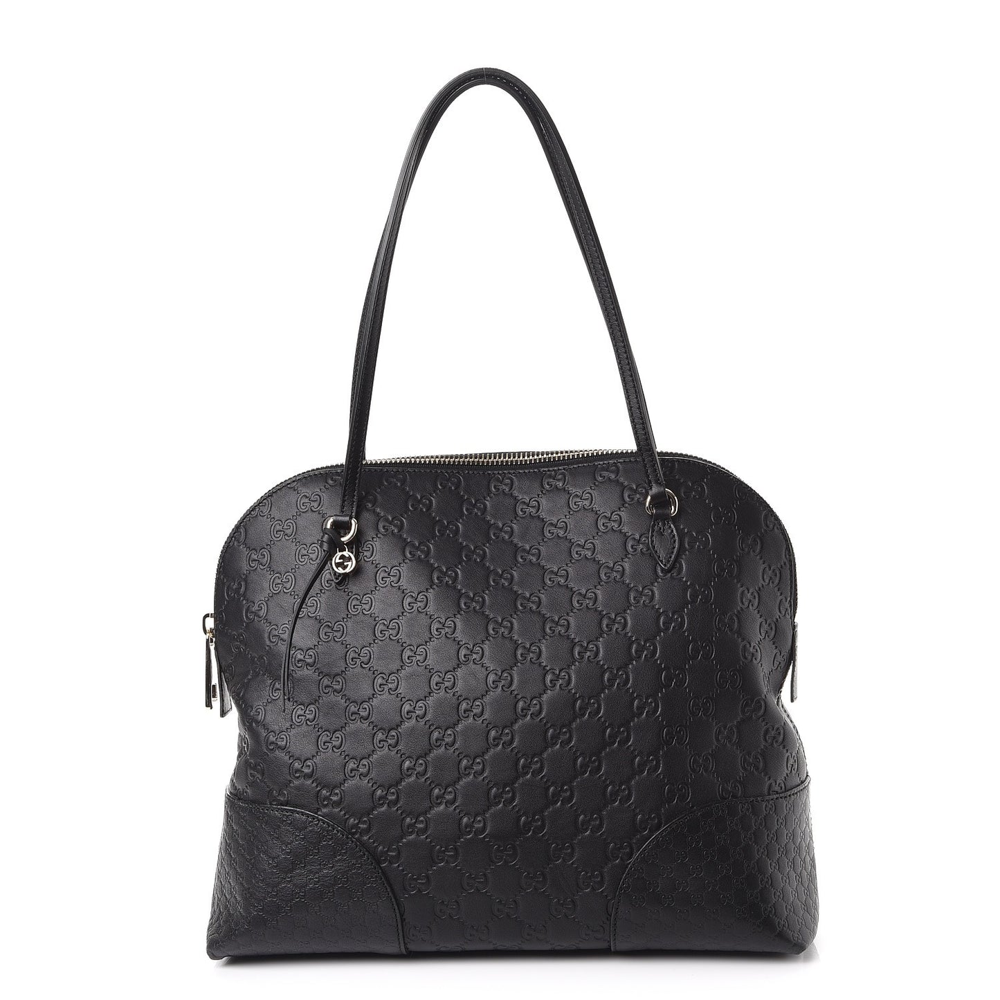 Guccissima Medium Bree Shoulder Bag Black