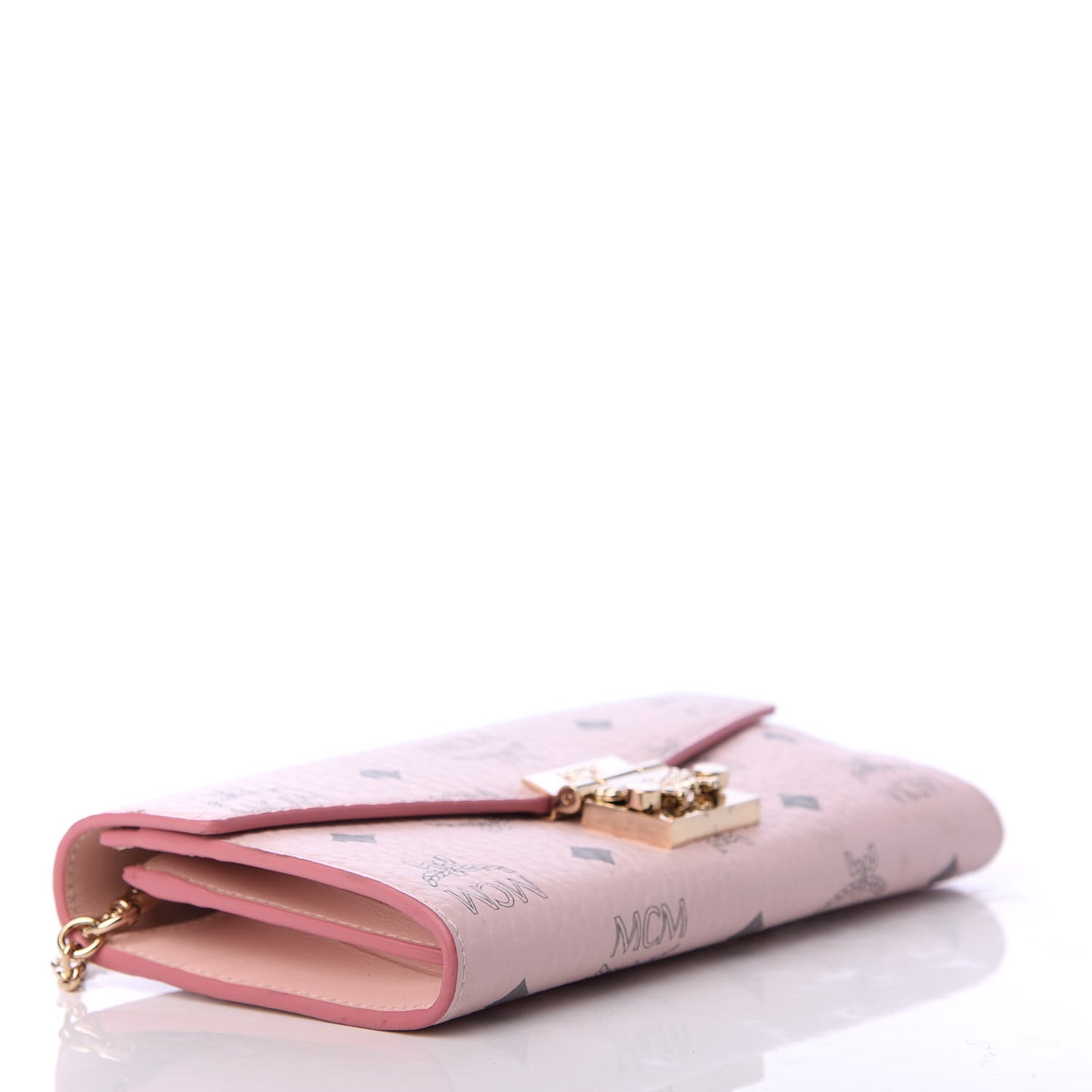 Visetos Large Patricia Wallet On Chain Soft Pink
