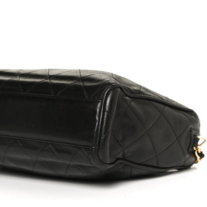 Chanel Lambskin Quilted Tassel Camera Case Black 10 of 11