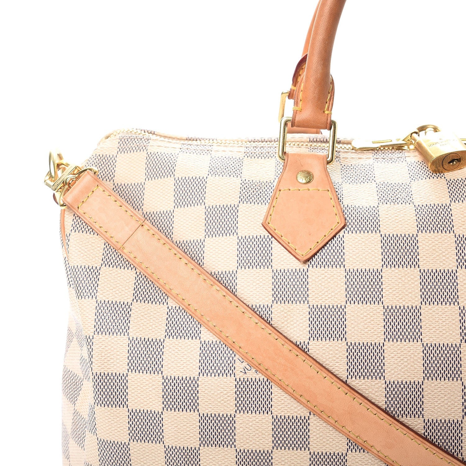 Louis Vuitton Damier Azur Speedy Bandouliere 35 13 of 20