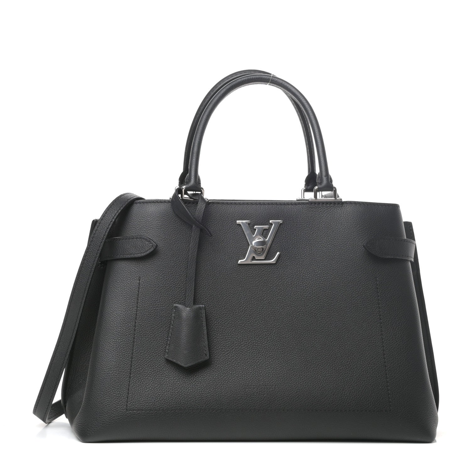 Louis Vuitton Calfskin Lockme Day Black 1 of 8
