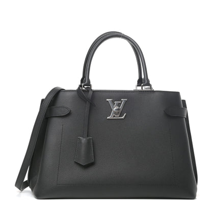 Louis Vuitton Calfskin Lockme Day Black 1 of 8