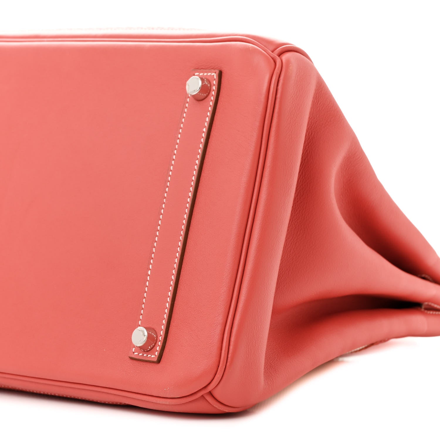 Hermes Swift Toile Ghillies Birkin 35 Rosy 10 of 16