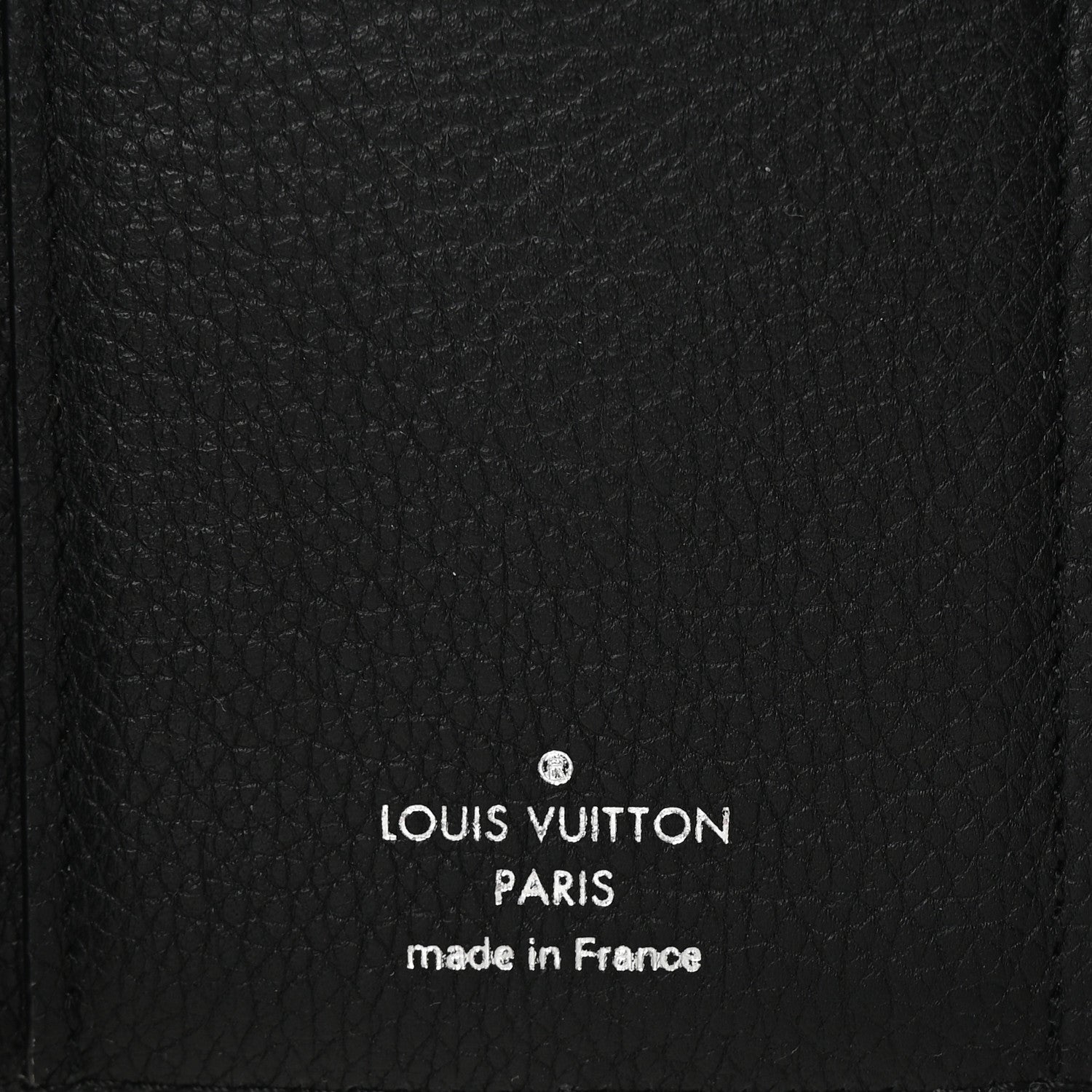 Louis Vuitton Soft Calfskin My Lockme Compact Wallet Black 6 of 7