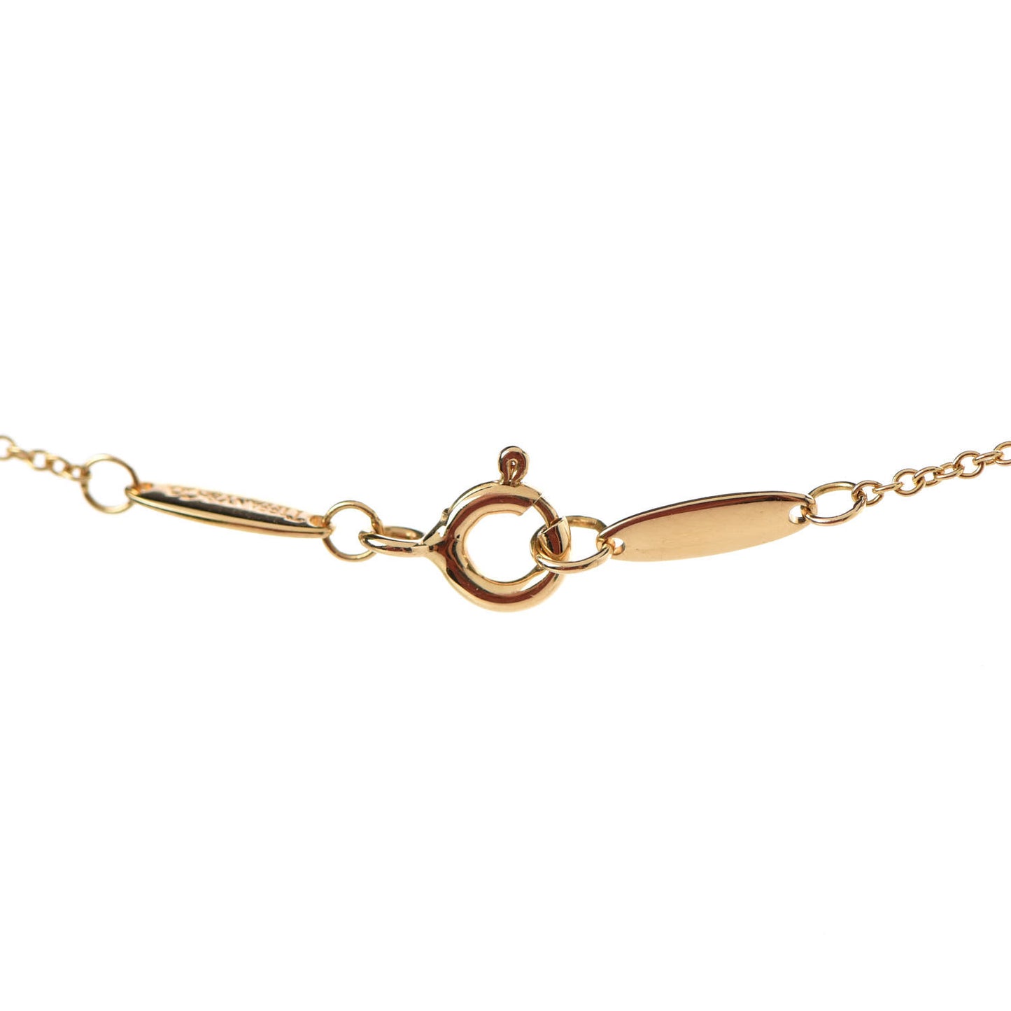 18K Yellow Gold Diamond .17ct Elsa Peretti Diamonds by the Yard Lariat Necklace