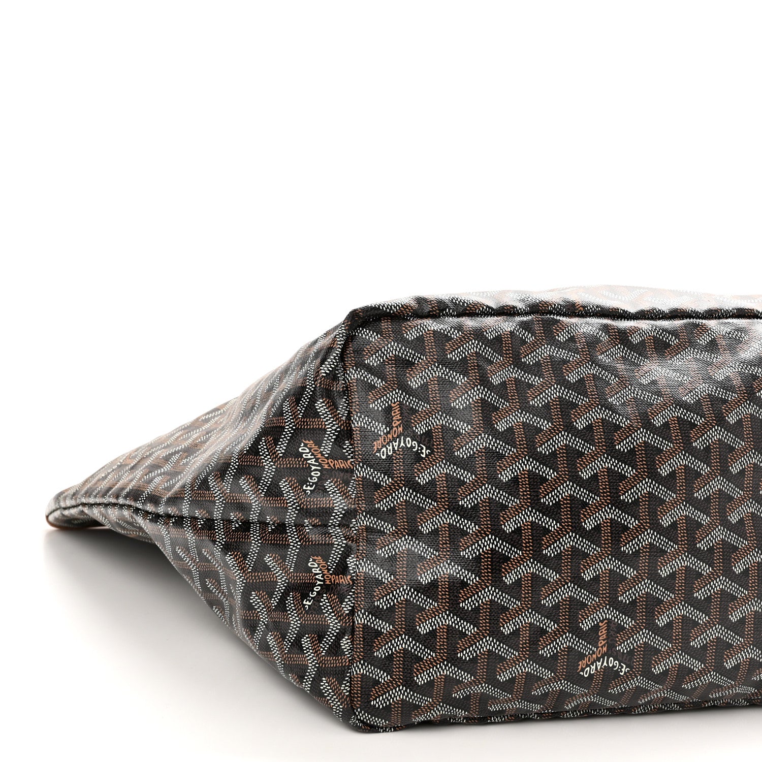 Goyard Goyardine Saint Louis GM Black Gold 9 of 10