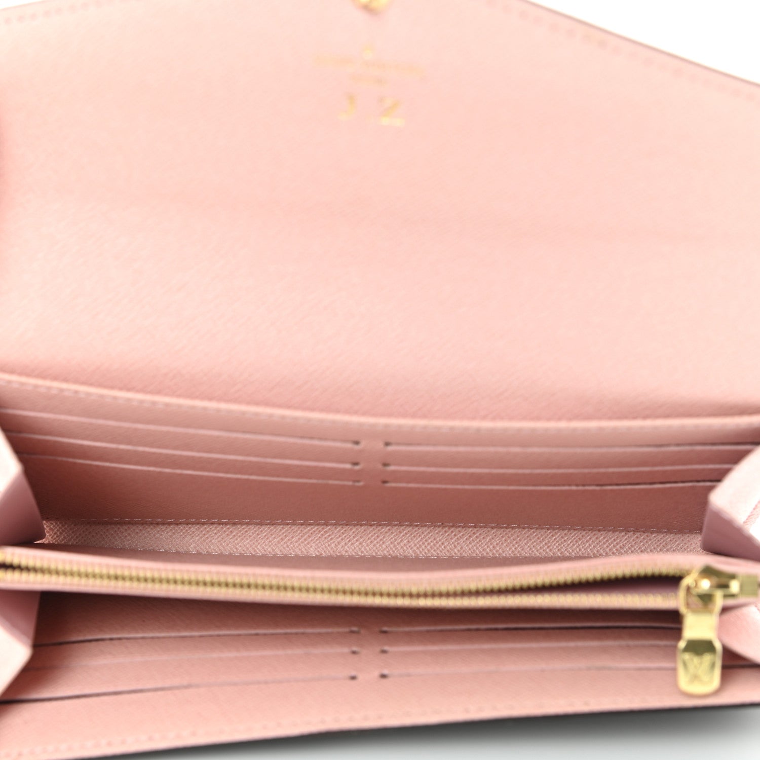 Louis Vuitton Monogram Sarah Wallet NM Rose Ballerine 5 of 10
