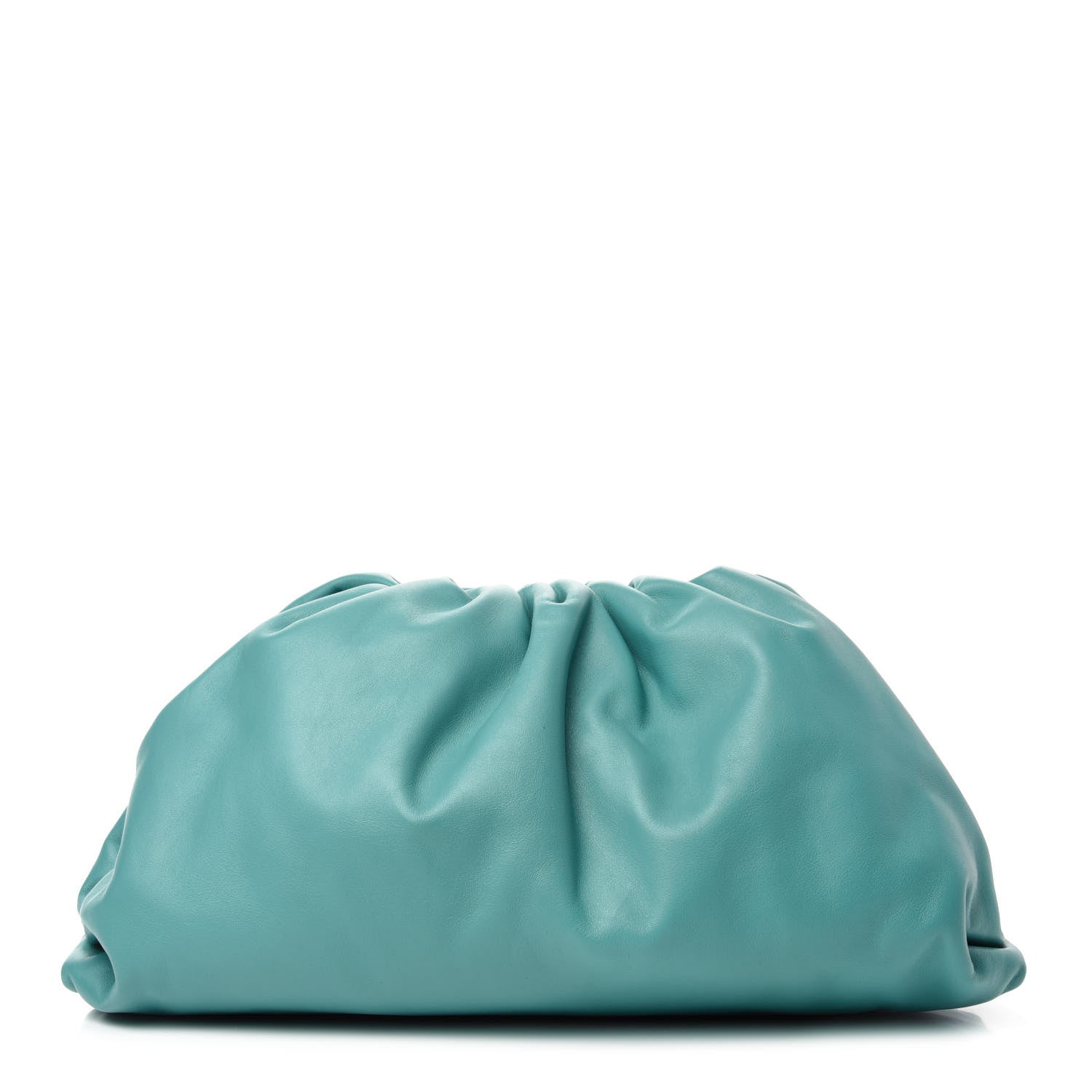 Bottega Veneta Smooth Butter Calf The Pouch Oversized Clutch Linoleum 1 of 11