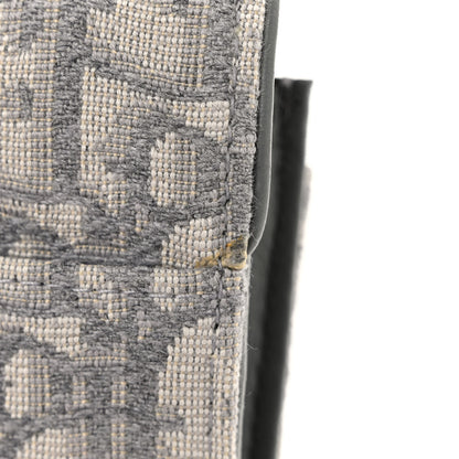 Christian Dior Oblique Saddle Chain Long Wallet Grey 12 of 12