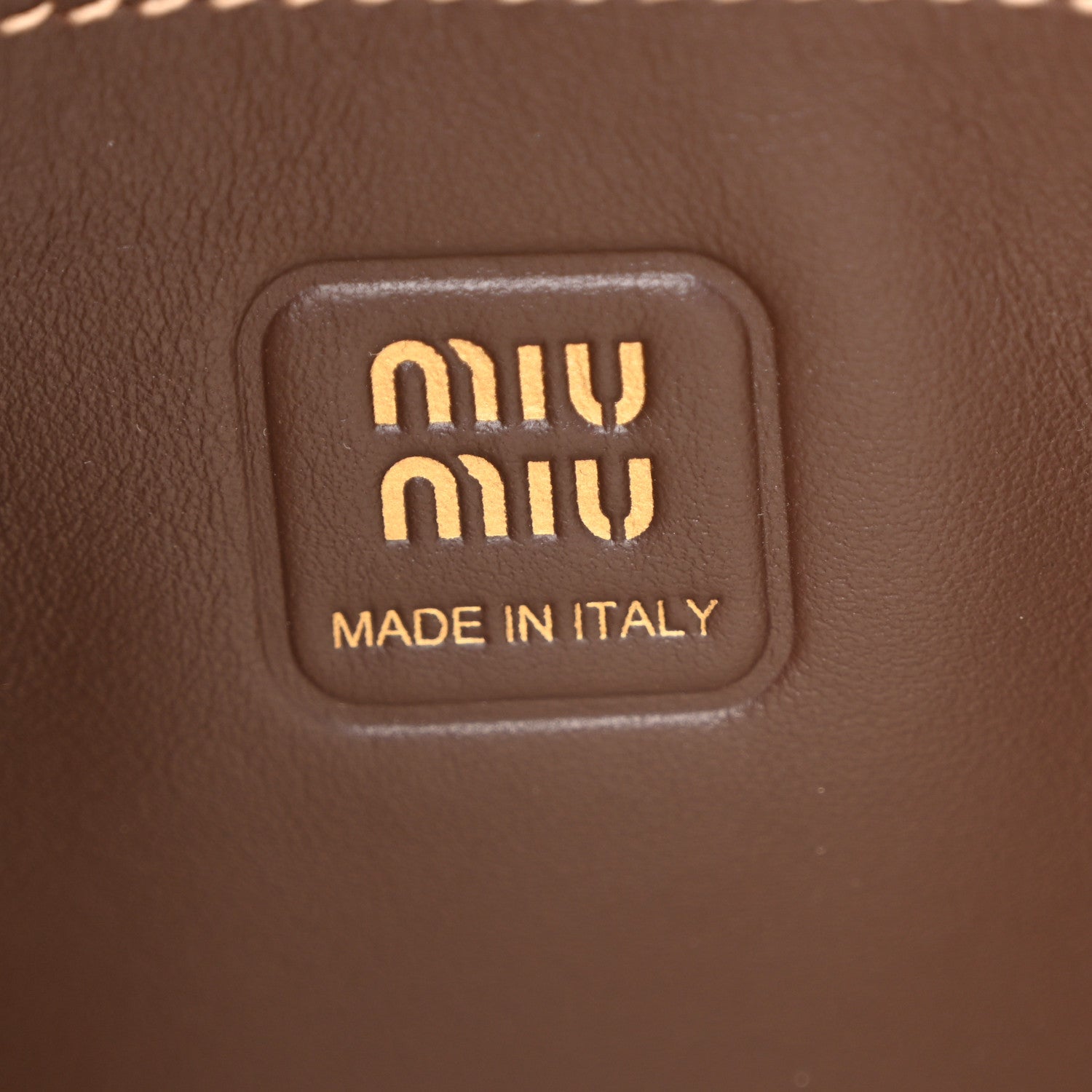 Miu Miu Soft Calf Softy Mini Ivy Tote Radica 6 of 9