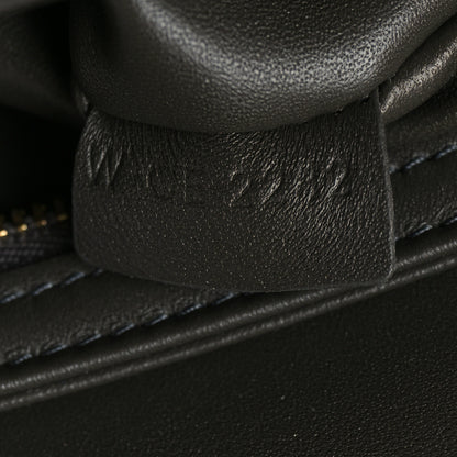 Celine Shiny Calfskin Teen Cuir Triomphe Anthracite 6 of 8