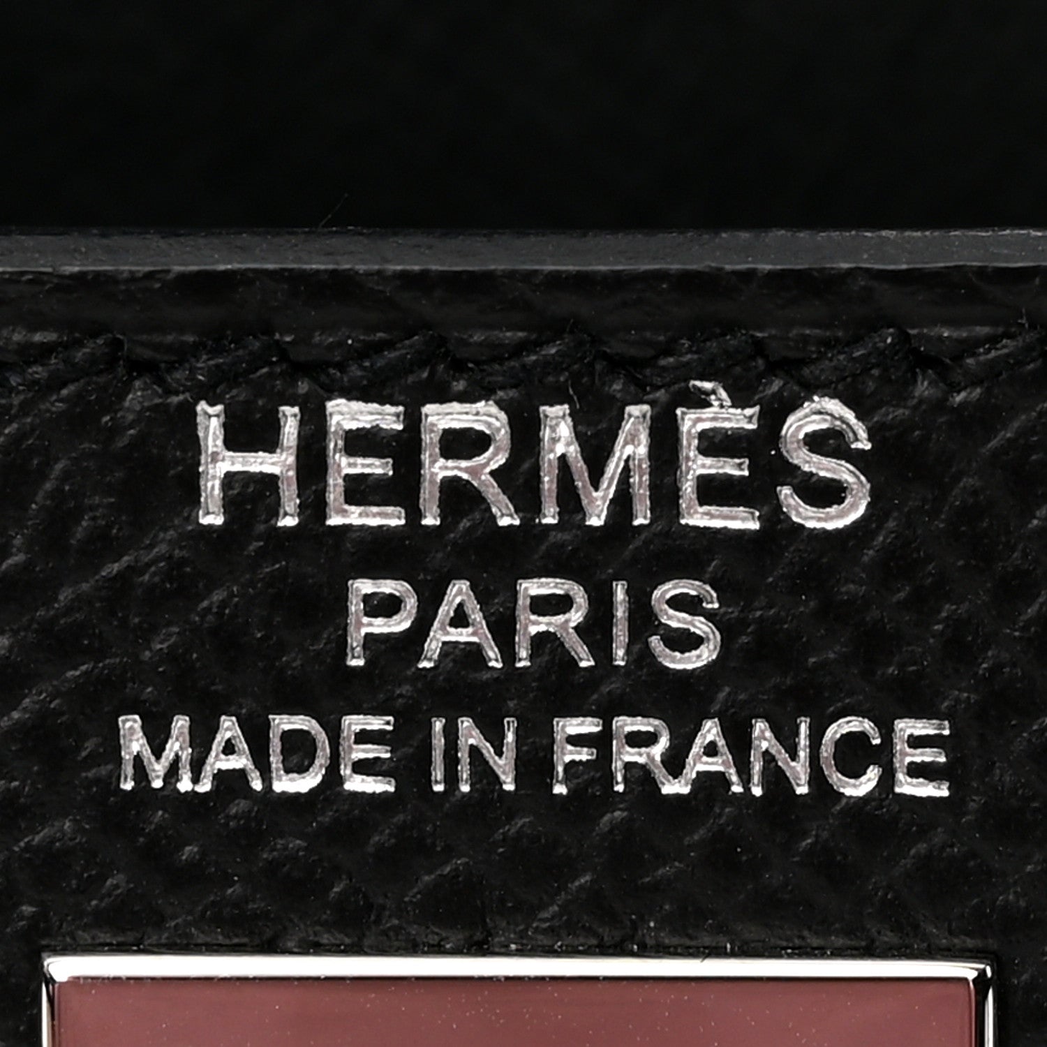 Hermes Epsom Kelly Sellier 25 Black 6 of 13