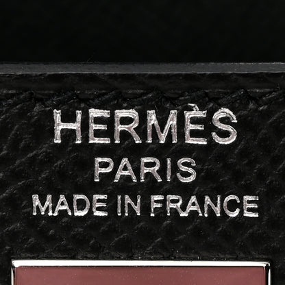 Hermes Epsom Kelly Sellier 25 Black 6 of 13