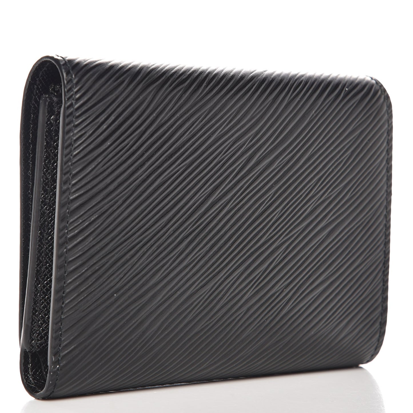 Epi Twist Compact Wallet Black