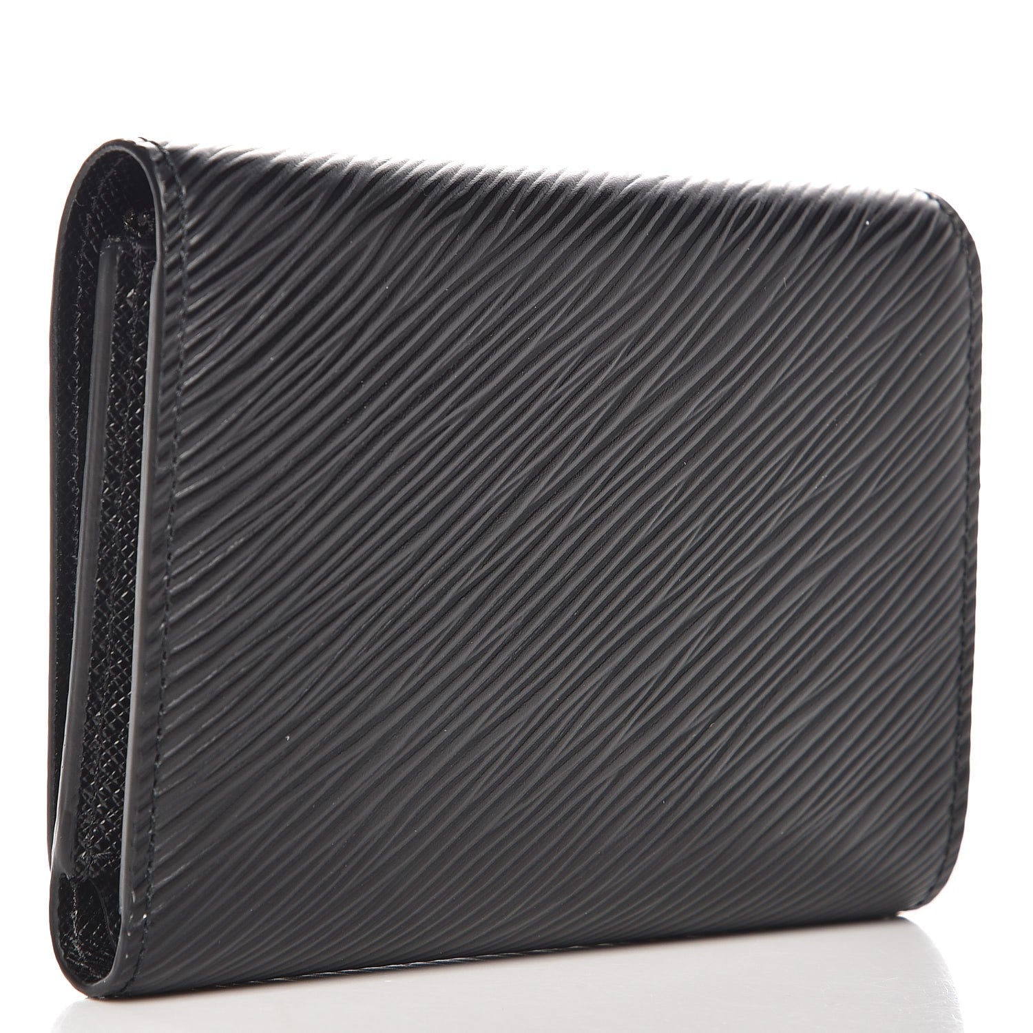 Louis Vuitton Epi Twist Compact Wallet Black 3 of 13