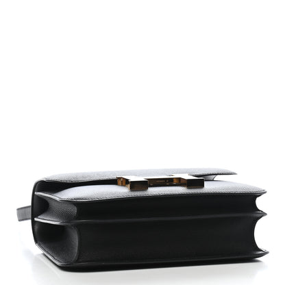 Hermes Epsom Constance 24 Black 4 of 9