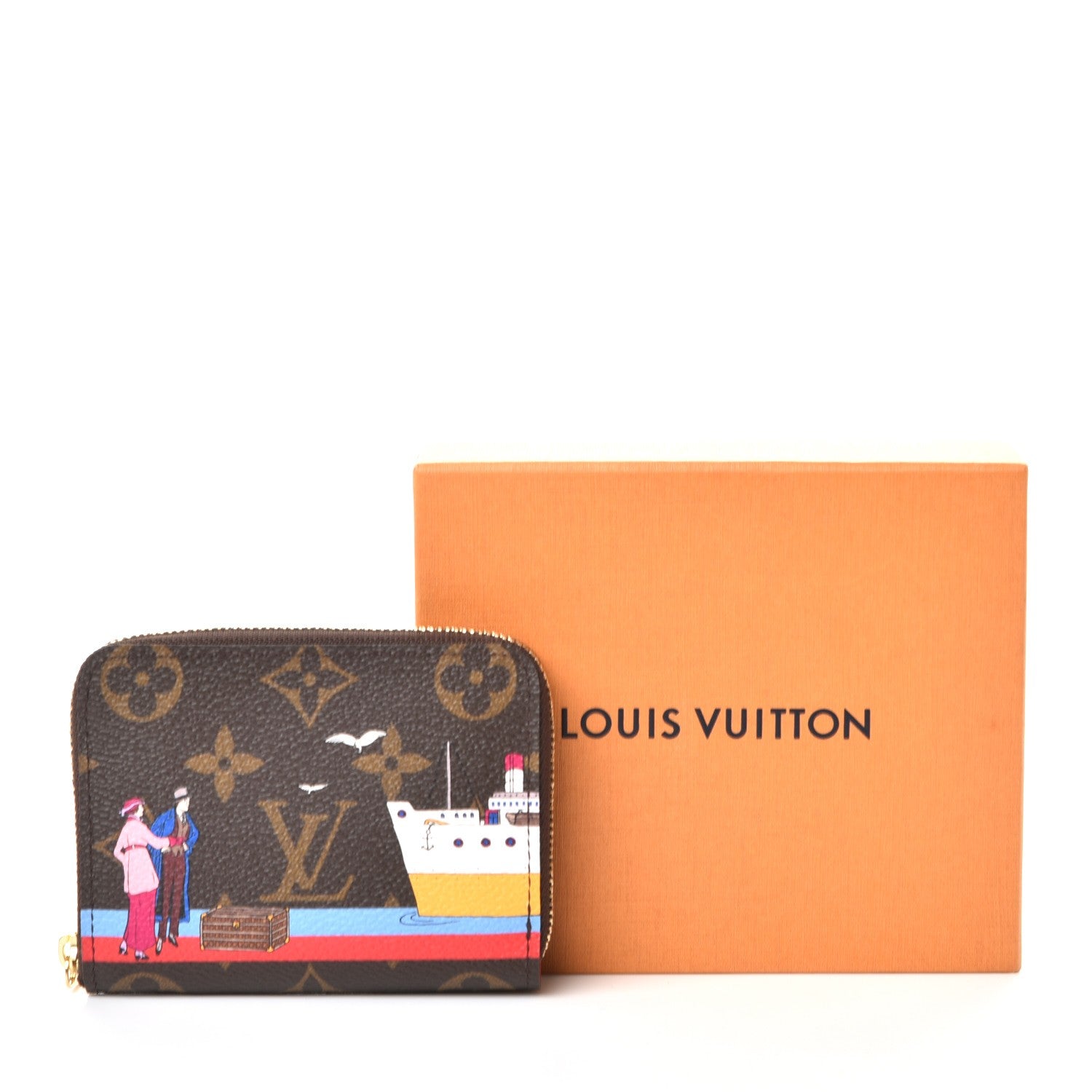 Louis Vuitton Monogram 2016 Christmas Animation Zippy Coin Purse 9 of 9