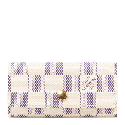 Louis Vuitton Damier Azur Multicles 4 Key Holder 1 of 7