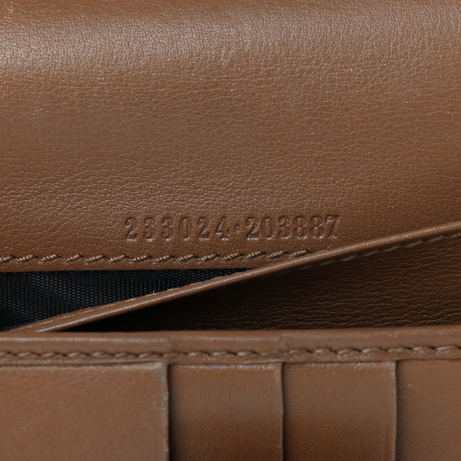Gucci Guccissima Twins Continental Flap Wallet Brown 7 of 14