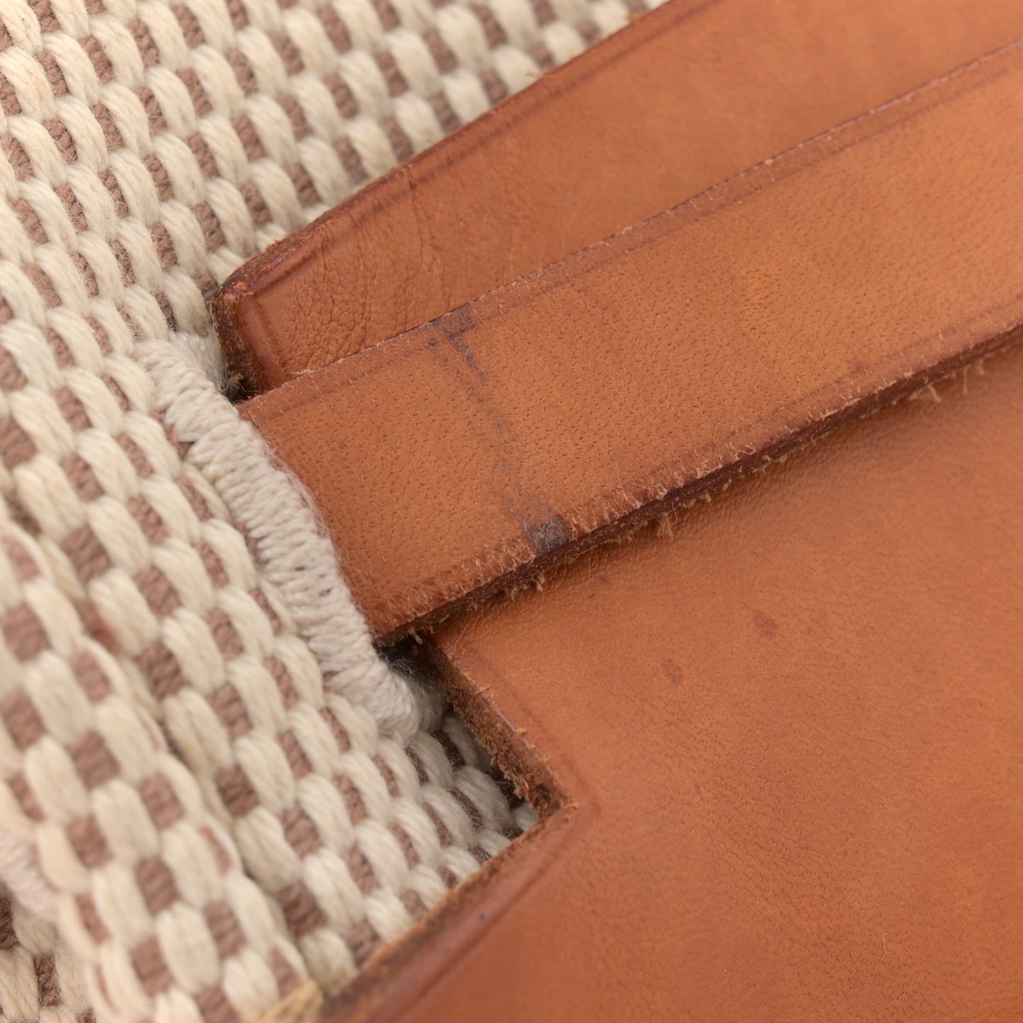 Toile Vache Calfskin Herbag 30 PM Naturel