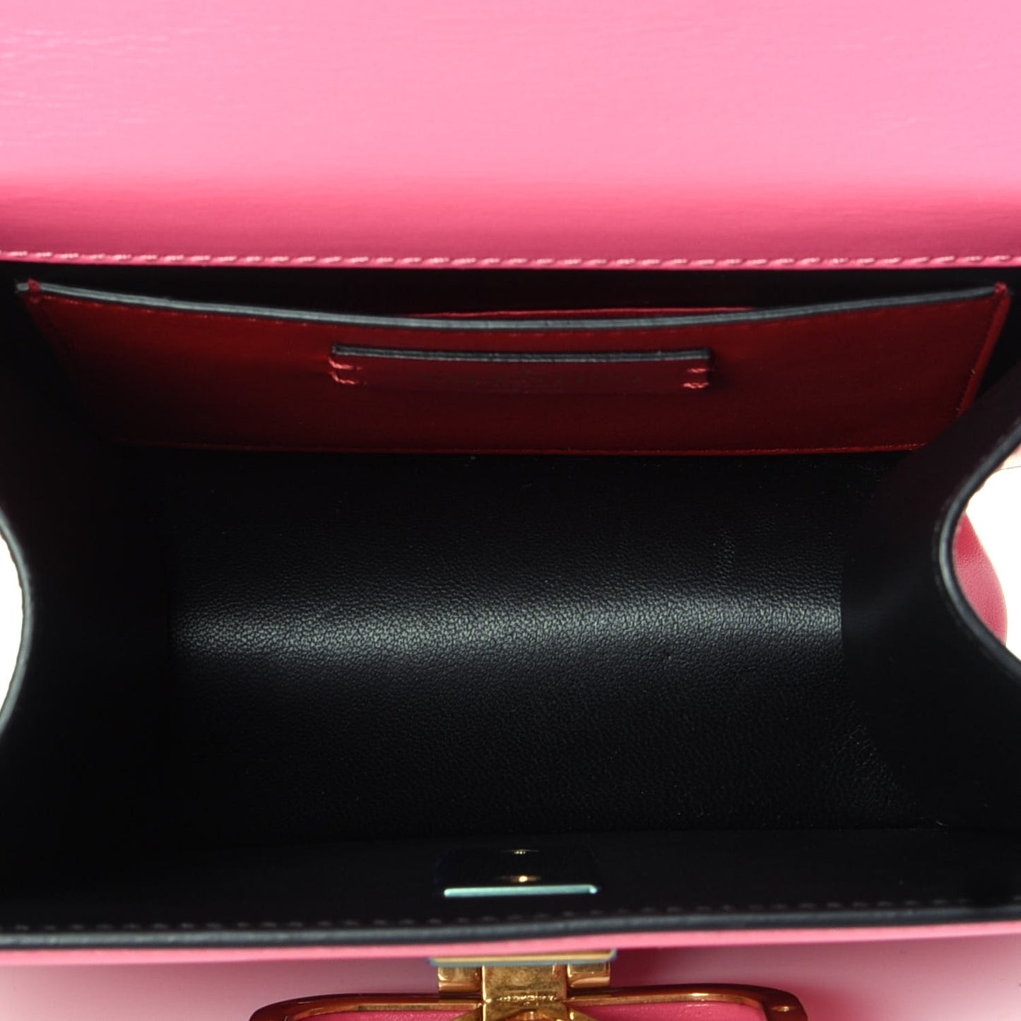 Smooth Calfskin Small VSling Shoulder Bag Pink