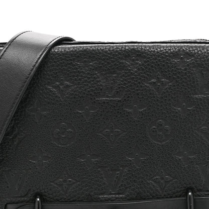 Louis Vuitton Taurillon Monogram Steamer Messenger Black 7 of 9
