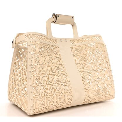 Fendi Recycled Plastic Basket Forty8 Satchel White 2 of 9