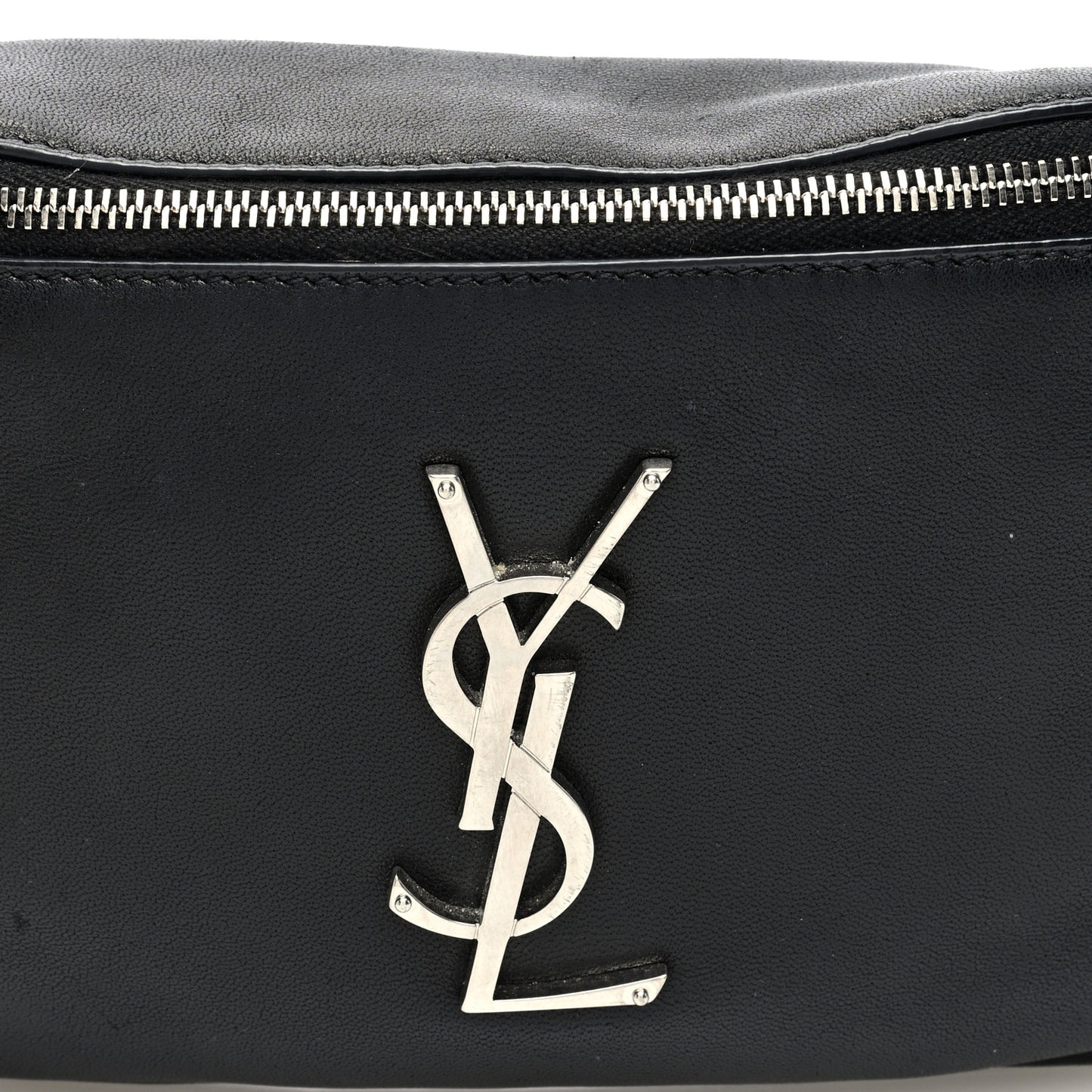 Lambskin Monogram Belt Bag Black