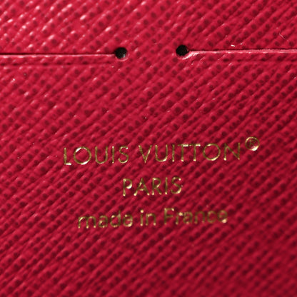Louis Vuitton Monogram Clemence Wallet Fuchsia 6 of 7