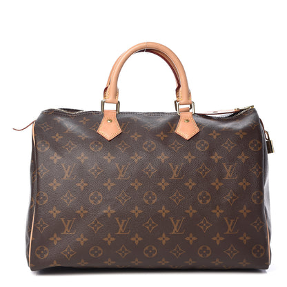 Louis Vuitton Monogram Speedy 35 1 of 16