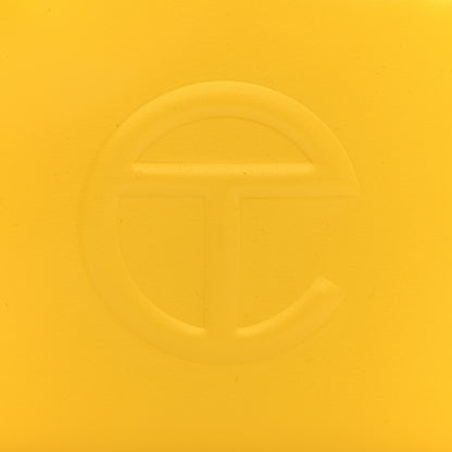 Telfar Vegan Leather Small Shopping Bag Yellow 8 of 10