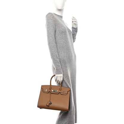 Hermes Epsom Birkin Sellier 30 Biscuit 2 of 11