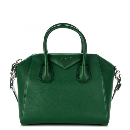 Givenchy Sugar Goatskin Small Antigona Emerald 1 of 7