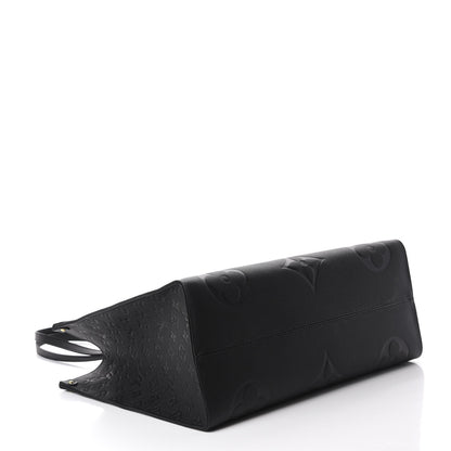 Louis Vuitton Empreinte Monogram Giant Onthego GM Black 5 of 11