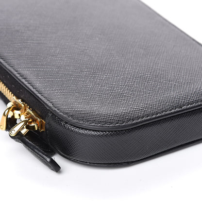 Prada Saffiano Mini Bag Black 7 of 9
