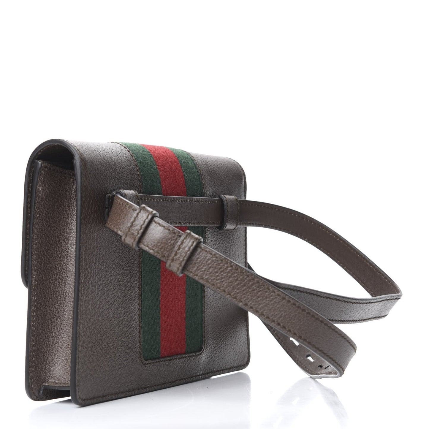 Calfskin Embroidered Sylvie Belt Bag 85 34 Brown