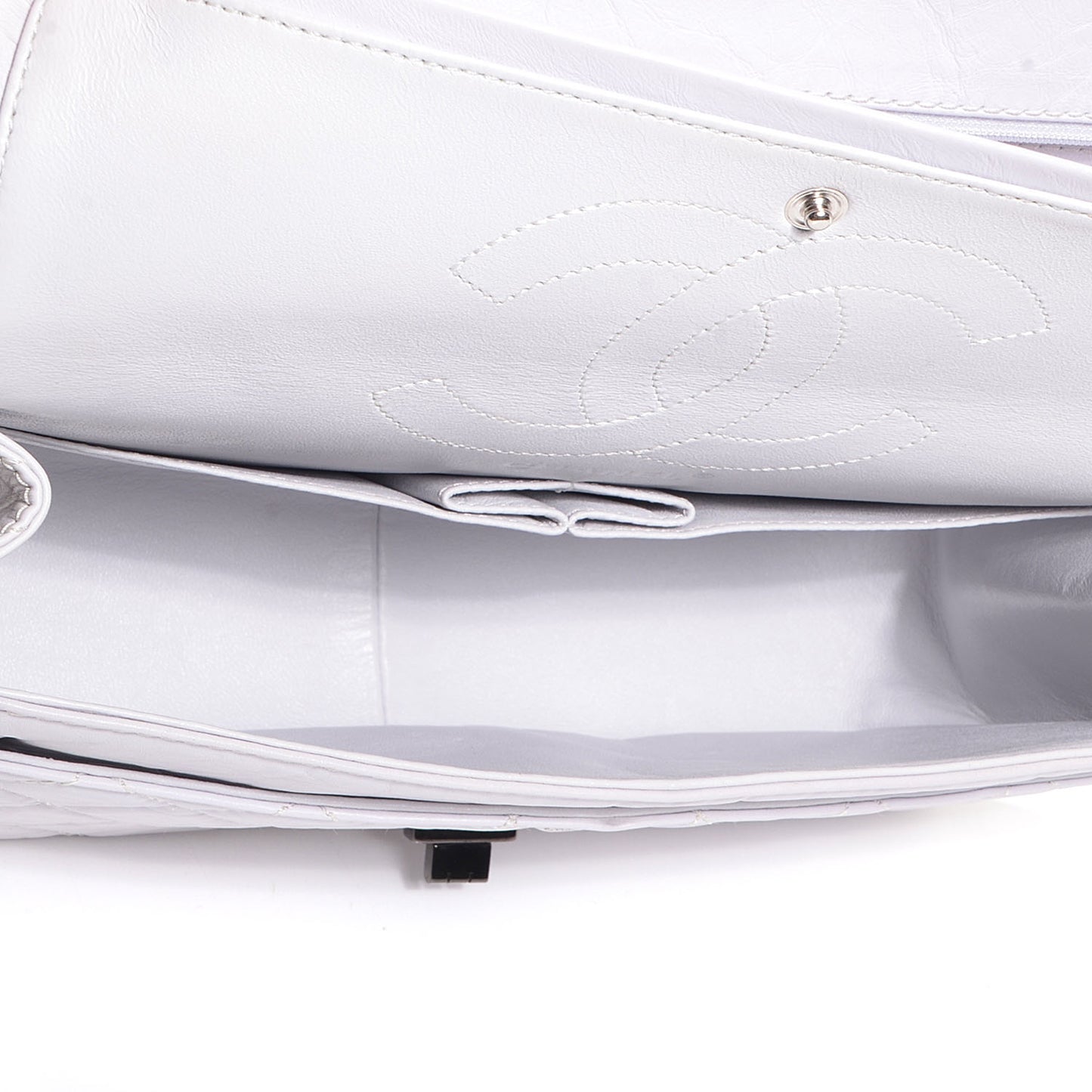 Aged Calfskin 2.55 Reissue 226 Flap White