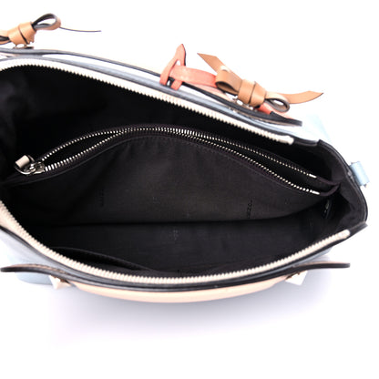 Fendi Vitello Dolce Knotted Medium By The Way Boston Bag Polvere Orzo Multicolor 4 of 13