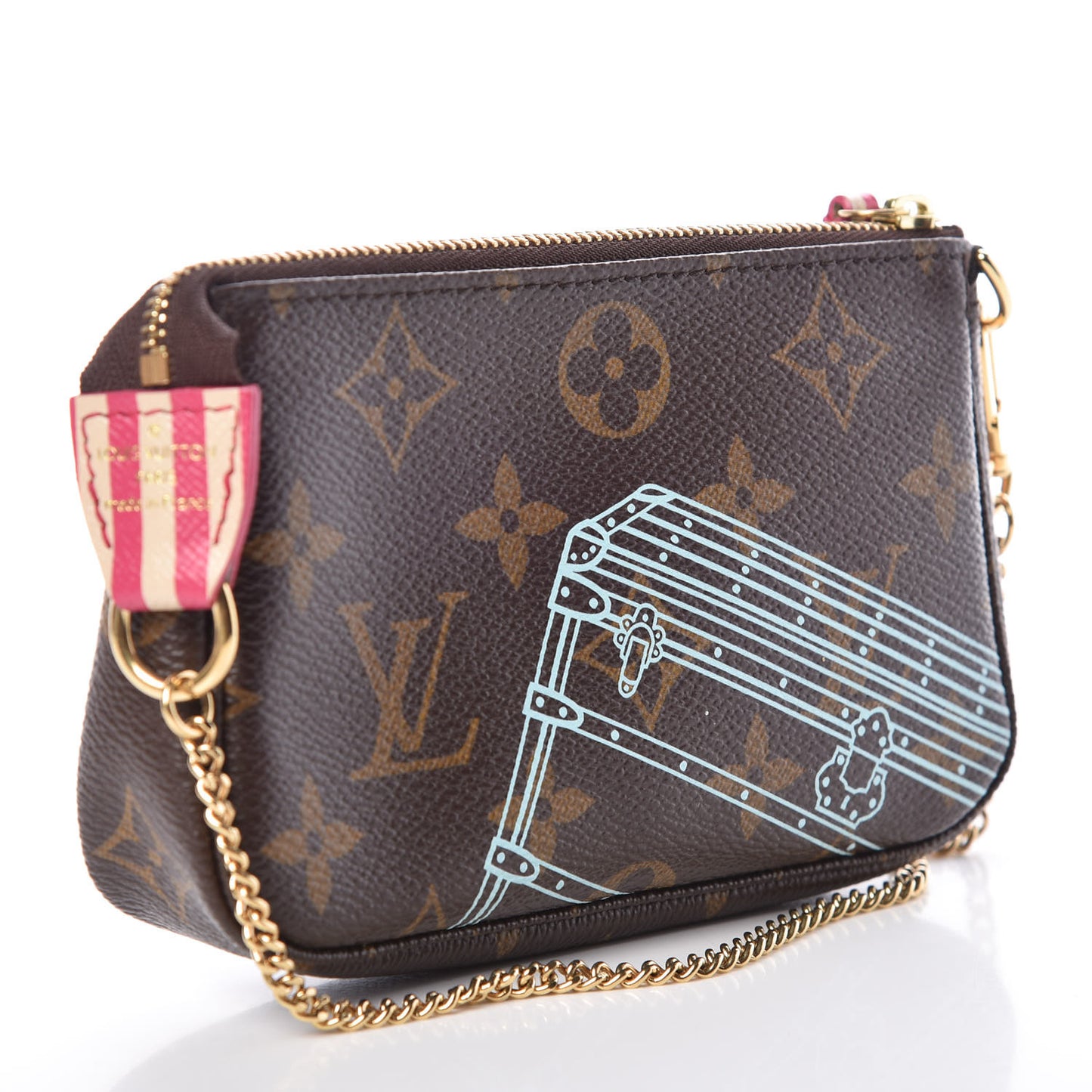Monogram 2014 Christmas Animation Mini Pochette Accessories