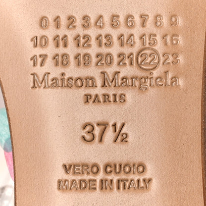 Maison Margiela PVC Confetti Printed Tabi Ballerina Flats 37.5 Multicolor 7 of 9