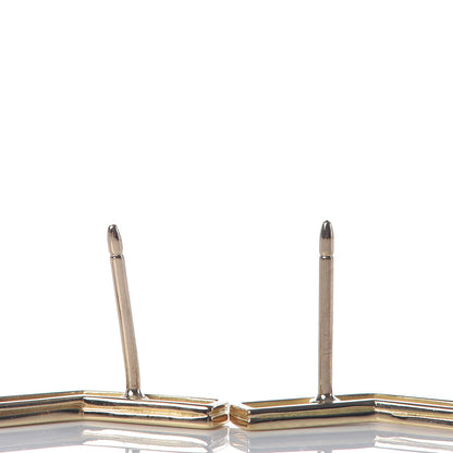 Tiffany 18K Yellow Gold Paloma Picasso Zig Zag Earrings 4 of 6