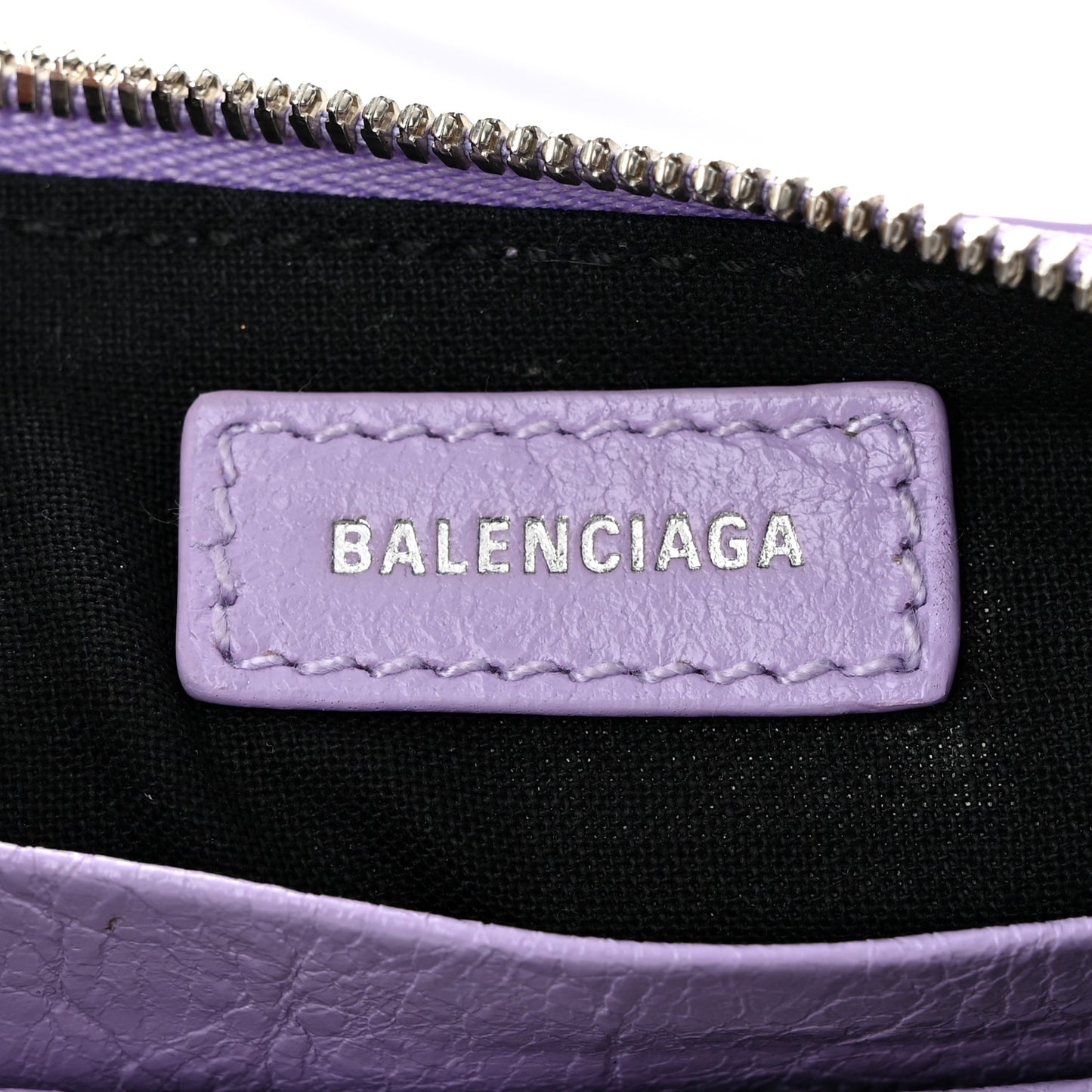 Agneau Arena Le Cagole Mini Purse With Chain Lilac