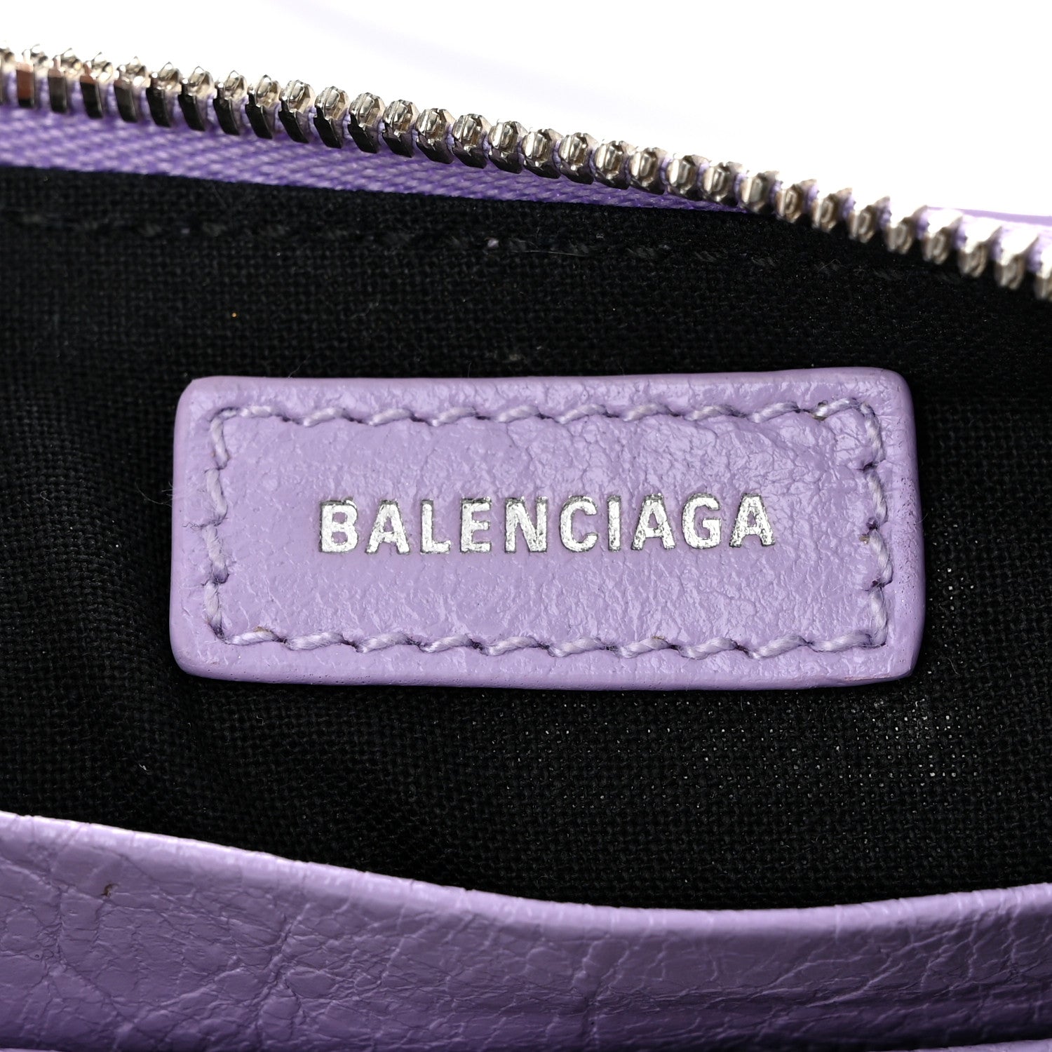 Balenciaga Agneau Arena Le Cagole Mini Purse With Chain Lilac 6 of 11