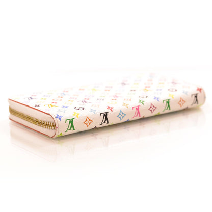 Louis Vuitton Monogram Multicolor Zippy Wallet White 4 of 7